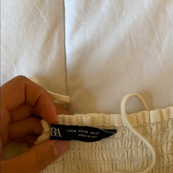 White Zara Tank Top - Picture 2 of 3